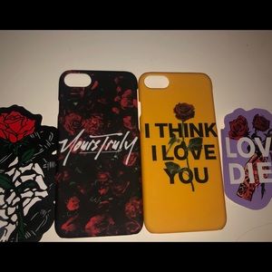 2 Phora Merch phone cases